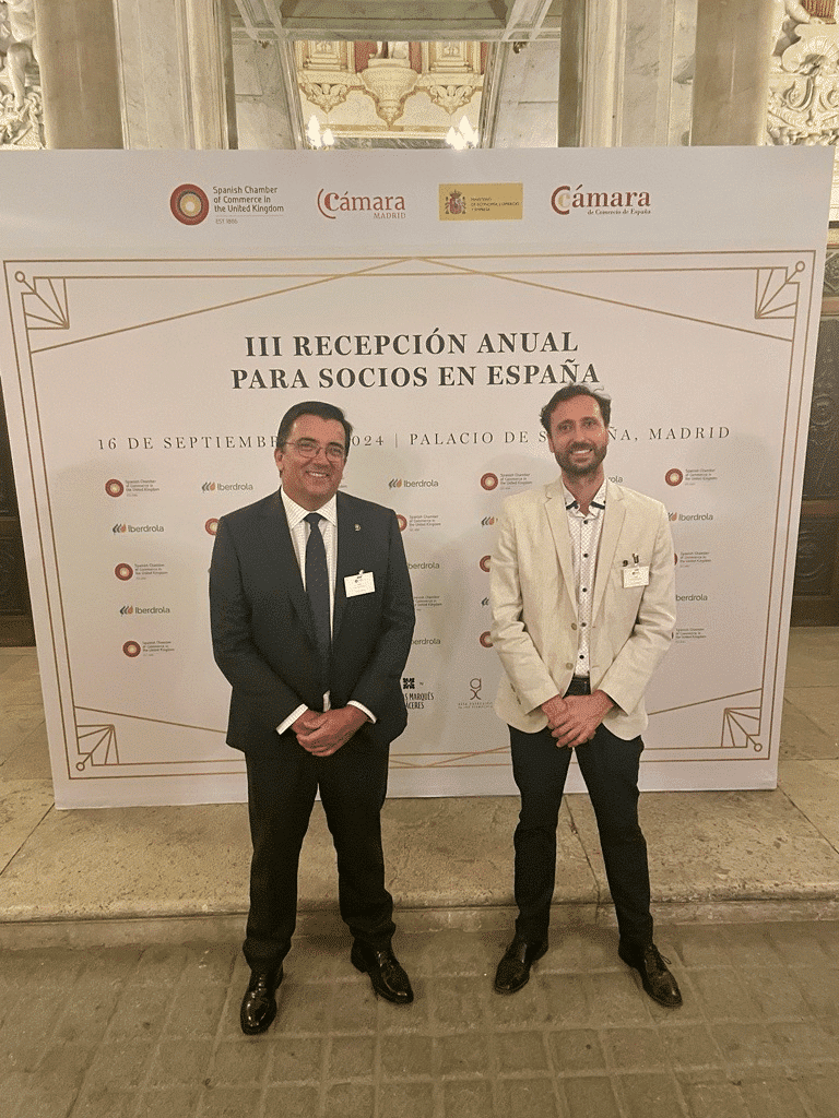 Gabitel fortalece sus lazos comerciales en el mercado británico en la III Recepción Anual de la Cámara de Comercio de España en Reino Unido