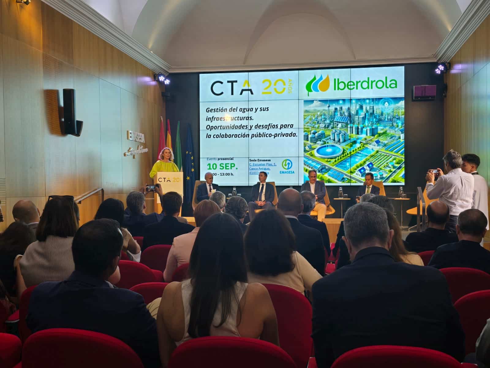 Gabitel participa en un foro sobre los retos de la gestión sostenible del agua e infraestructuras hídricas